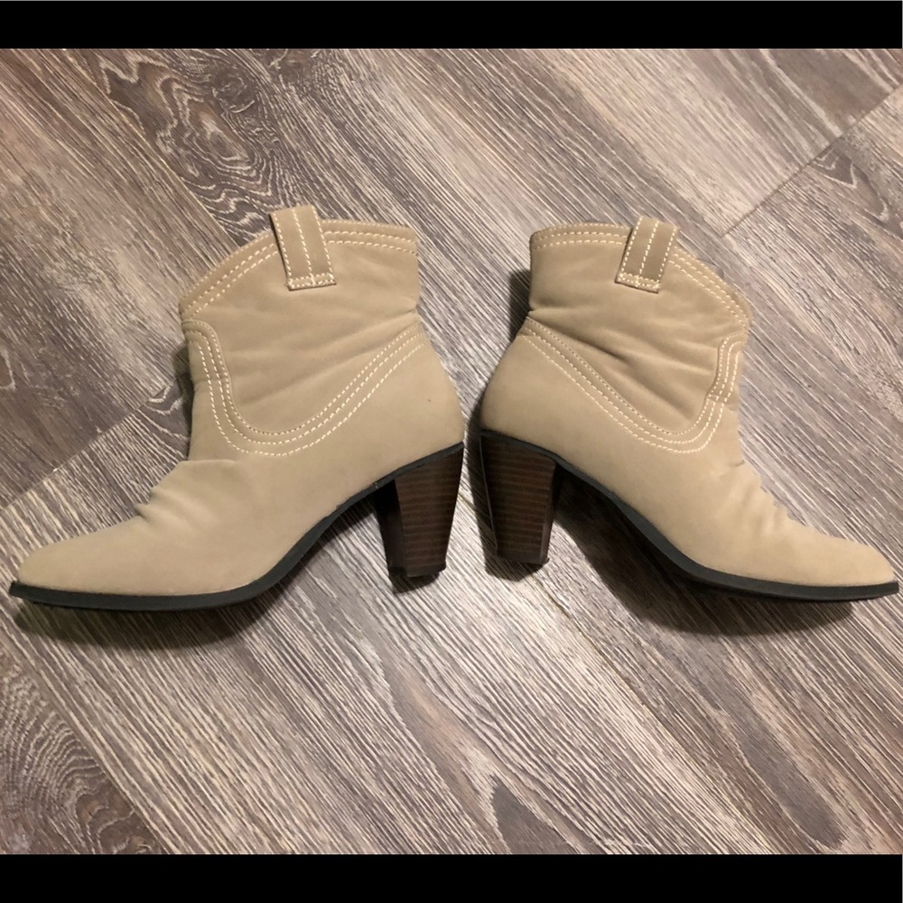 Greige Booties - Picture 3 of 4